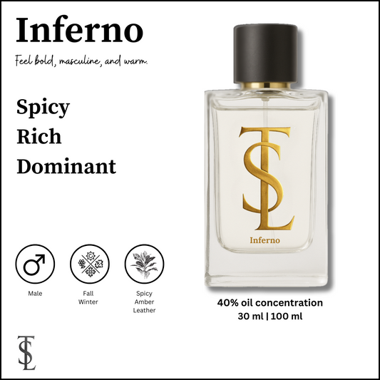 Inferno | Inspired by Bvlgari Man Black | Variants Available: 100 ml Spray / 30 ml Spray / 3 ml Spray