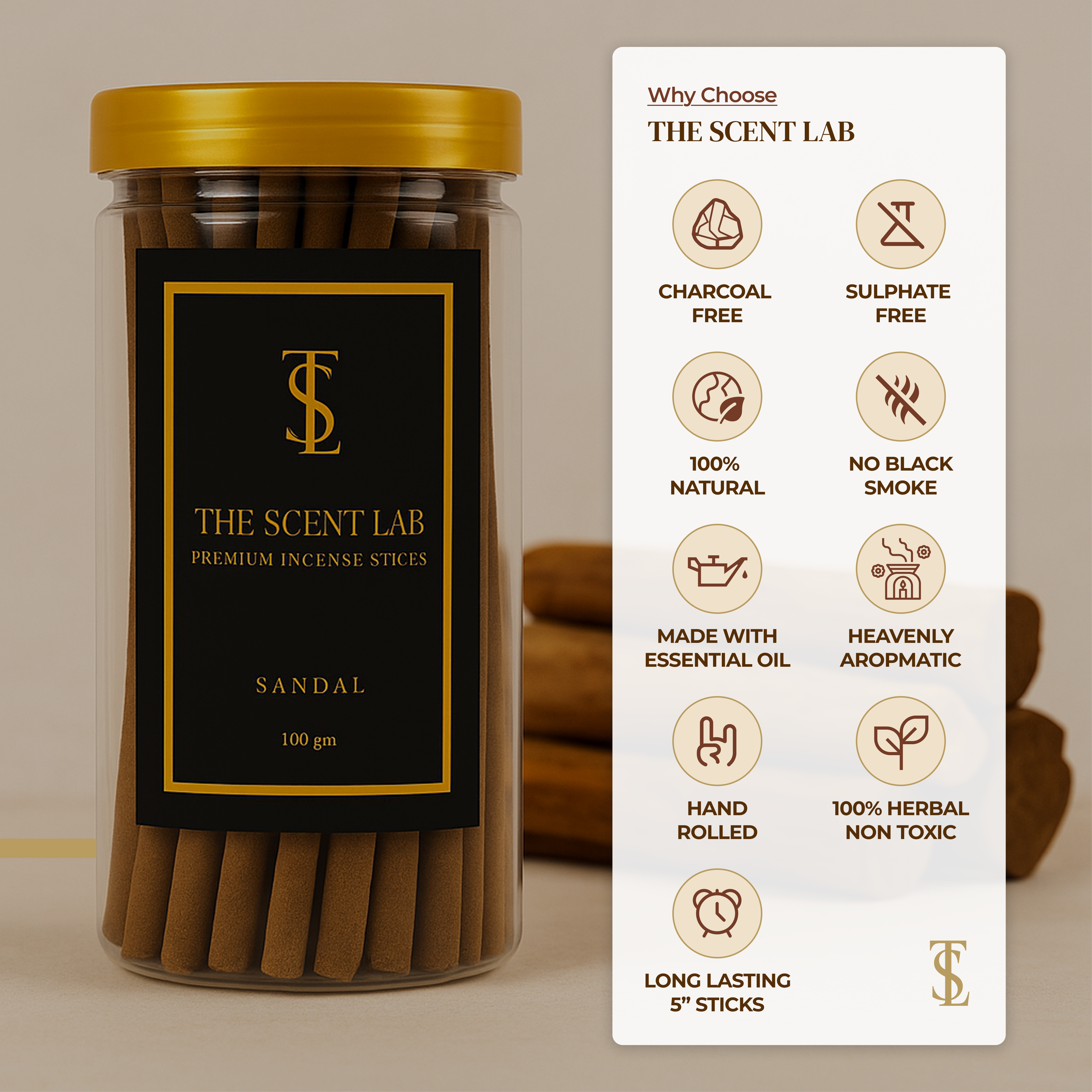 Sandal Incense Sticks